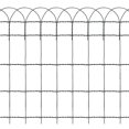 thumbnail image 2 of vidaXL Garden Border Fence Powder-coated Iron 10x0.65 m, 2 of 2