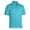 Turquoise, variant on Monterey Club Men's Spade Texture Solid Golf Polo Shirt #1495