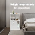thumbnail image 3 of 2 Drawers Bedroom Bedside Cabinet Furniture Nightstand Side Table Bedside Table, 3 of 24