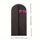 thumbnail image 1 of SHAOSZC - 5 bolsas duraderas para colgar ropa con ventana, portátiles, para proteger trajes, camisas, vestidos, abrigos, organizadores domésticos para dormitorio, armario, dormitorio, 1 of 5