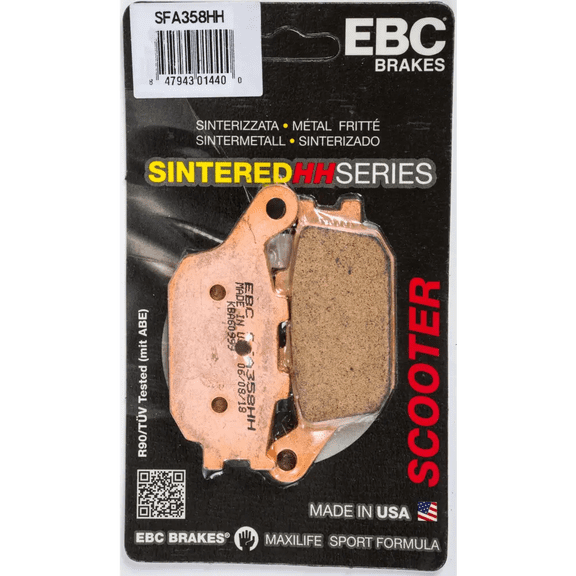 EBC Brakes SFA358HH Sintered Scooter Brake Pad