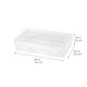 thumbnail image 2 of Caja de Almacenamiento de Plástico Mediano para Organizar Suministros de Manualidades y Hobby con Cierre de Enganche Hermético, Paquete de 10, para Listones Pegatinas y Adornos, Transparente, 2 of 7
