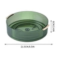 thumbnail image 3 of ZZkhGO Home Desktop Rotating Storage Box, 360 Degree Spinning Cosmetic Organizer, Space Saving Jewelry Perfume Holder for Vanity Dressing Table, Green, 3 of 7