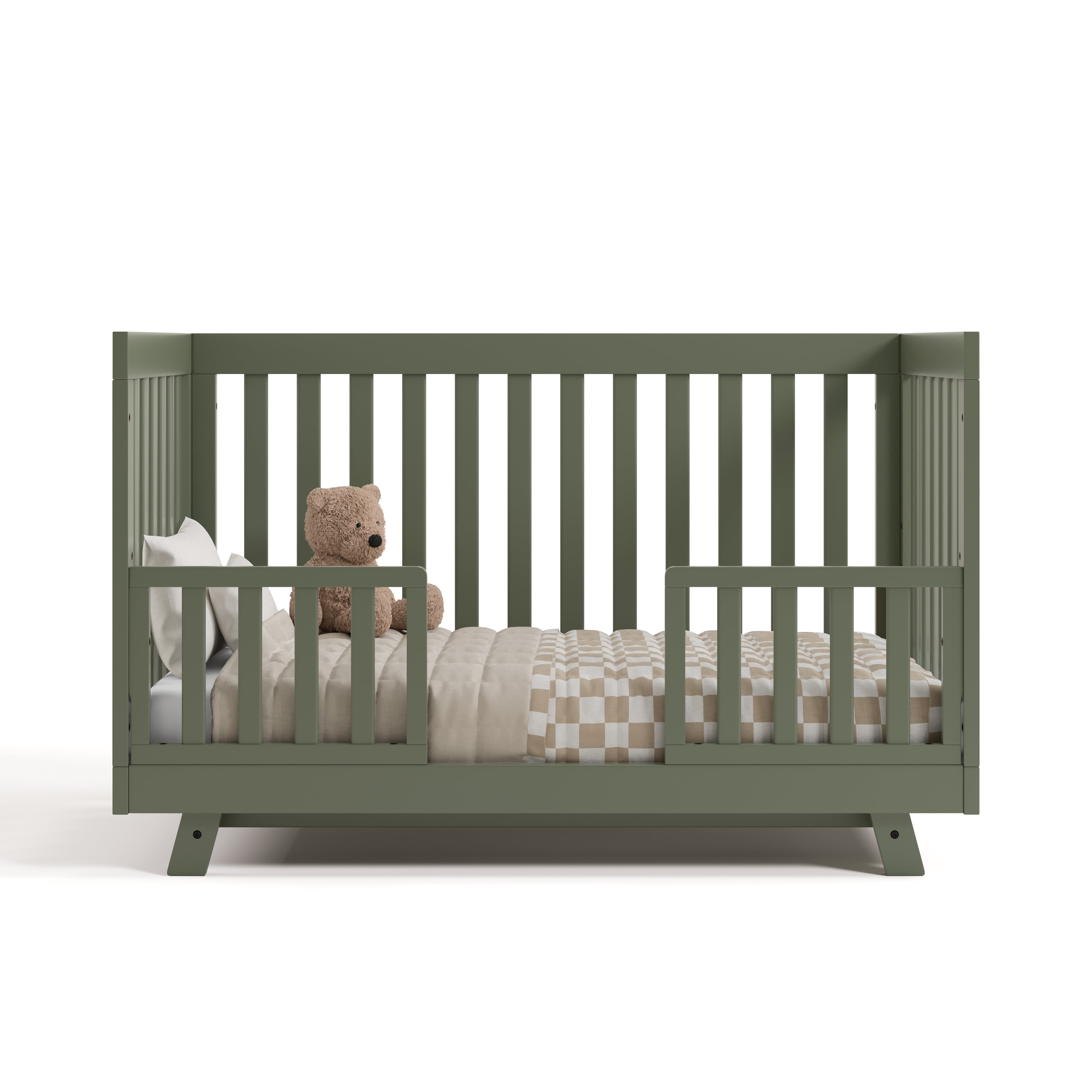 Graco Toddler Safety Guardrail (Slats), Olive