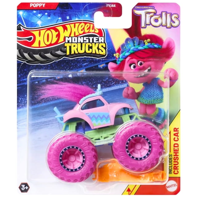 Toy Hot Wheels Monster Trucks, nuevos para 2024, a escala 1:64