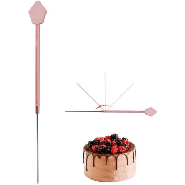 Cake Tester Foldable Cake Tester Needles for Baking Doneness Stainless Steel Reusable Cake Probe Cake Testing Stick for Baking,Muffin Bread
