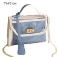 thumbnail image 2 of Bolso bandolera transparente, bolso bandolera 2 en 1 azul, 2 of 5
