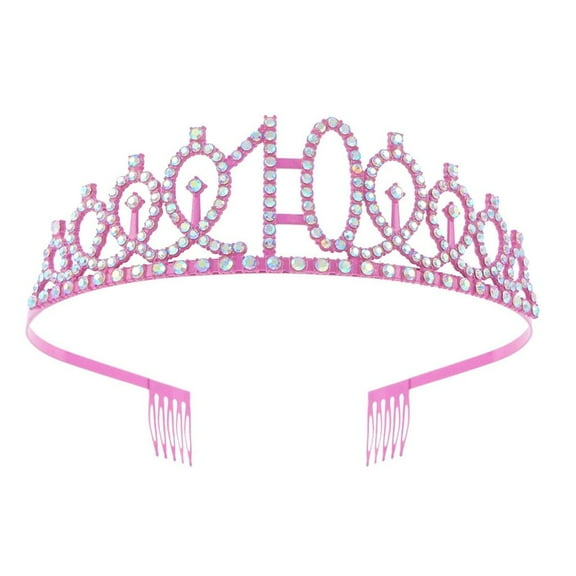 Weflink Elegant Child Headpiece Fashionable Rhinestones Headbands Birthday Party Crowns
