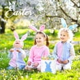 thumbnail image 6 of Ayieyill Easter Basket, Easter Bunny Baskets for Kids with Cute Rabbit Pattern, Easter gift baskets, 6 of 7