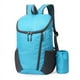 thumbnail image 1 of 1 mochila plegable ligera azul lago de 20 l, pequeña mochila de senderismo plegable para viajes, acampadas, vacaciones al aire libre, 1 of 5