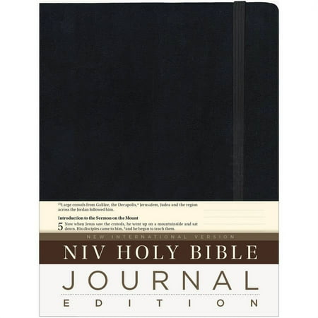 NIV, Holy Bible, Journal Edition, Hardcover