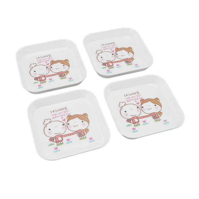 LYUMO Snack Dish, Large Capacity Fruit Snack Plate For Restaurant For School