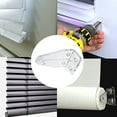 thumbnail image 5 of 20Pcs Blinds Fasteners Plastic Hold Down Brackets Simple Installation Bottom Rails Clips for Vertical Horizontal Blinds, 5 of 8