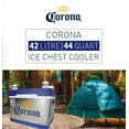 thumbnail image 4 of Corona Cruiser 45L (48 qt) Portable Cooler with Bottle Opener, Thermoelectric Travel Fridge, 12V DC/110V AC, Silver and Blue, 4 of 16