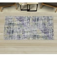 thumbnail image 1 of Grunge Decorative Rug, Abstract Paint Manifold Complicated Mixed and Lines Print Illustration, Quality Carpet for Bedroom Dorm and Living Room, 6 Sizes, Pale Yellow, by Ambesonne, 1 of 1