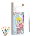 thumbnail image 1 of Portable Watercolor Paint Pad Mini Paint Set Supplies Watercolor Coloring Book for Painting Enthusiasts Versatile Watercolor Paper Pad for Kids and Adults, 1 of 3