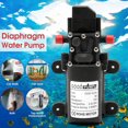 thumbnail image 2 of Amarine Made 12V Self-Priming Diaphragm Water Pump – 130PSI Booster Sprayer Pump For Boat/RV 2 of 5