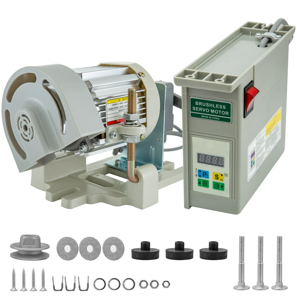 VEVOR 110V 600W Sewing Machine Servo Motor Max Speed 4500RPM Energy