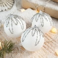 thumbnail image 2 of 3 Pcs Solive Christmas Balls Ornaments for Xmas Christmas Tree Mini Shatterproof Christmas Tree Decorations Hanging Ball Holiday Wedding Party Decoration, 2 of 7
