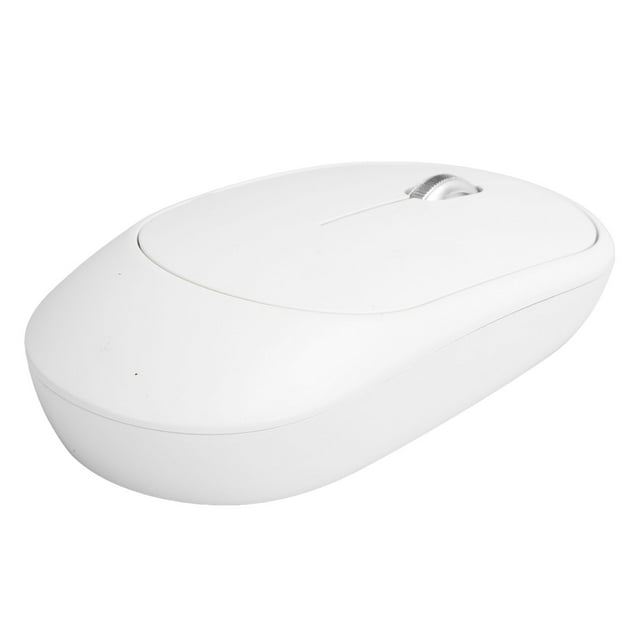 Mouse, Convenient Chargable Mouse Practical Rechargeable Portable for Notebook for Office for Home for Desktop White