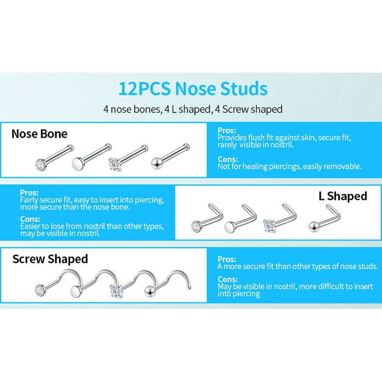 How to insert nose hotsell bone stud