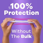 Always Discreet Incontinence Panty Liners for Bladder Leaks, Size 2, Very Light Absorbency, Long Length, 111 Count