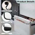 thumbnail image 5 of SEANATIVE Xmas Refrigerator Door Handle Covers 2 Pieces Santa Claus Kitchen Appliance Handle Protector for Fridge Oven Microwave Dishwasher Kitchen Indoor Decoration for Christmas Party, 5 of 7