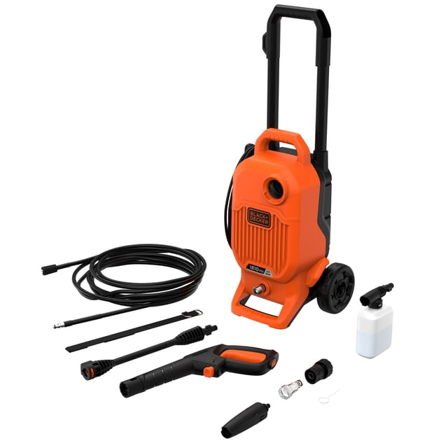 Hidrolavadora 1810 PSI 125 BAR BLACK+DECKER BEPW1800T-B3