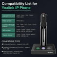 thumbnail image 6 of Yealink 1308004 WH63 Teams Headset Noise Cancelling for Computer PC Laptop Teams Certified Headset - Black, 6 of 8