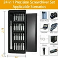 thumbnail image 2 of WIFKLSIIPG 24 in 1 Screwdriver Set Subscrsidewa/Statisticsing Precision Screwdriver Set Eyeglass/PC Screwdriver Sets with Screw Driver Set Kit Mini Size Strong for Delicate, 2 of 7
