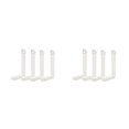 thumbnail image 2 of Kearding 4 Uds. De pinzas para sábanas, pinzas para edredón de ABS fijo Invisible para el hogar, abrazaderas antideslizantes para hebillas Blanco 2piezas, 2 of 6