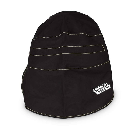 Lincoln KP4789-1 Extended Headcover for Welding Helmet, Cotton with Press Fit Seal