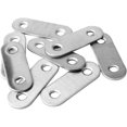 thumbnail image 2 of Stainless Steel Connection Flat Angle Support Plate 47X16mm Brackets 20 Pieces, 2 of 4