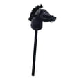 thumbnail image 4 of Lipstore Stick Horse Handcrafted Pretend Play Neighing Galloping Sounds with Sound black B, 4 of 8