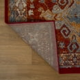 thumbnail image 6 of Luxe Weavers Moroccan Floral Red 8x10 Area Rug, Stain-Resistant Carpet, 6 of 6