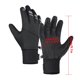 thumbnail image 2 of Xihbxyly Guantes de Ciclismo de Invierno, Resistentes Al Viento y Cálidos, Interior Acolchado para Clima Frío, Compatibles con Pantallas para Facilitar El Uso Del Teléfono, Perfectos para Pescar y Es, 2 of 2