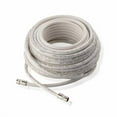 thumbnail image 2 of Cable Matters 2-Pack CL2 in-Wall Rated (cm) Quad Shielded Coaxial Cable (RG6 Cable, Coax Cable) in White 50 Feet, 2 of 5