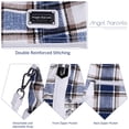 thumbnail image 4 of Bolso de mano Angel Barcelo Roomy Fashion Hobo de piel lavada azul, 4 of 6