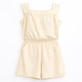thumbnail image 1 of Jumpsuit George para Mujer, sin Manga Crema Talla M, 1 of 4