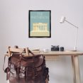 thumbnail image 4 of Stupell Industries Art Deco Parthenon Landmark View Black Floating Frame Canvas Art, 25 x 31, by Lil' Rue, 4 of 8