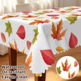 thumbnail image 2 of Tchckioa Maple Leaf Tablecloth for Kitchen Dining,Stain Proof Table Cover,60x84 Rectangular, 2 of 6