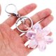 thumbnail image 3 of KAKOWELY Llavero de flores, llavero estético, dijes para bolso, dijes kawaii, accesorios para niñas, 3 of 5