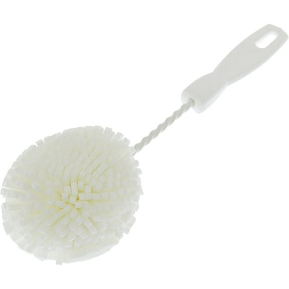 Brushtech Round End Dish Foam Cleaning Brush Ergonomic Handle 10.25 inch