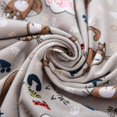 thumbnail image 4 of HAHDAXIA Womens Pajama Set Cotton Capri Pant Pyjama Short Sleeve Sleepwear Summer Pjs, 4 of 5