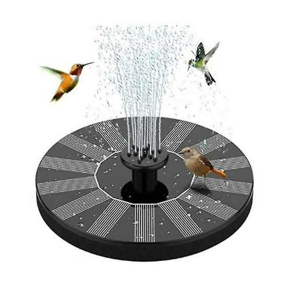 Solar Fountain, Solar Pond Pump with Solar Water Pump Solar Floating Fountain Pump for Garden Pond Fountain Bird Bath Aquarium