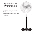 thumbnail image 2 of Ventilador Industrial 3 En 1 LAB.G Negro, 2 of 4