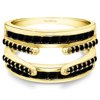 Combination Cathedral and Classic Ring Guard in Sterling Silver (0.49ctw)