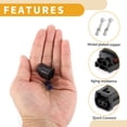 thumbnail image 4 of Conector de terminal de cable hembra para faros antiniebla DRL Unique Bargains de 2 pines para Honda, 4 of 6