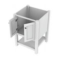 thumbnail image 2 of Alya Bath Wilmington 23"W Wood Vanity with No Top in White Finish, 2 of 3
