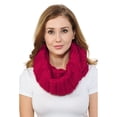 thumbnail image 2 of Basico Women Winter Warm Knit Infinity Scarf Soft Shawl, 2 of 5